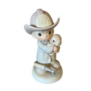 Vintage 1986 Precious Moments Lord Rescued Me Figurine 102393